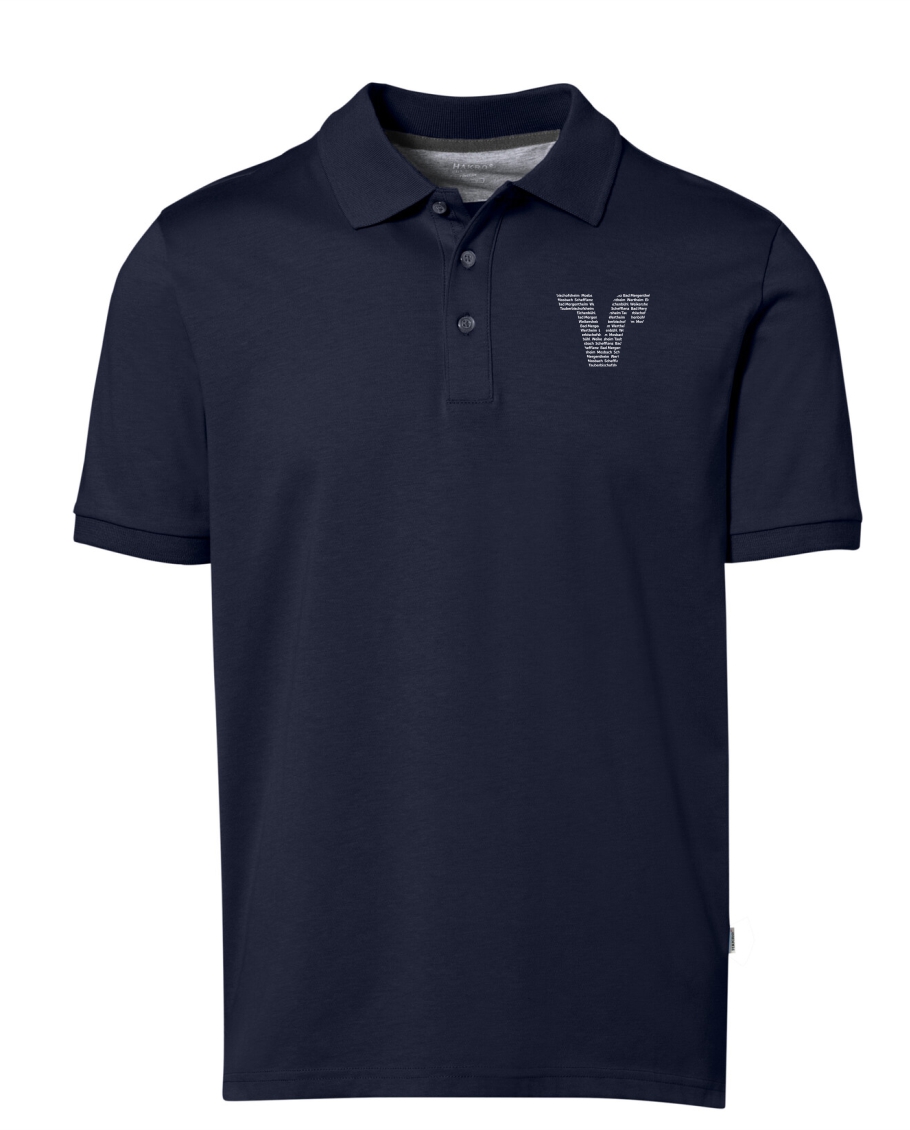 Herren Polo Cotton Tec | feiner Stoff & glatte Oberfläche | Tinte