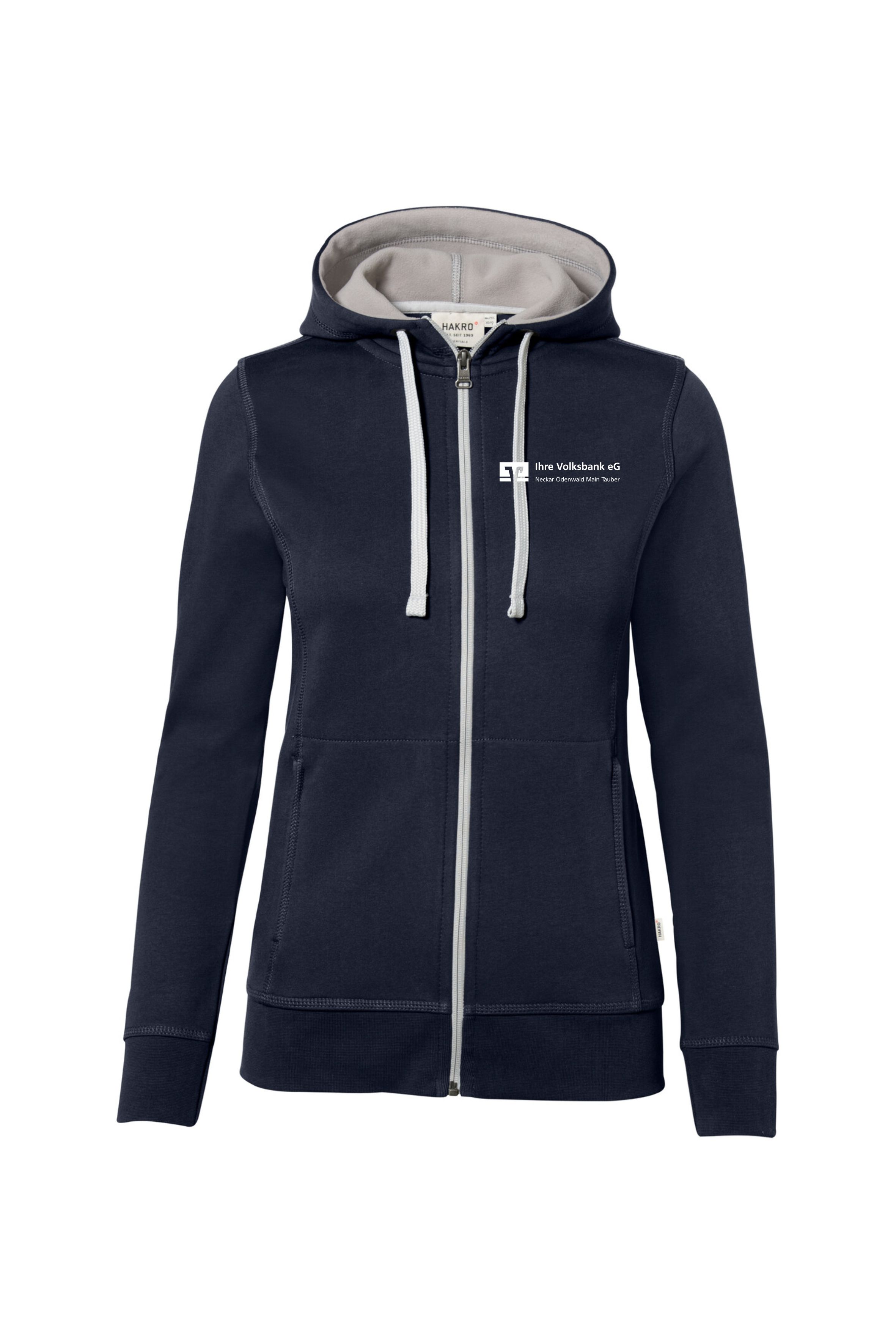 HAKRO DAMEN KAPUZENJACKE BONDED ECO