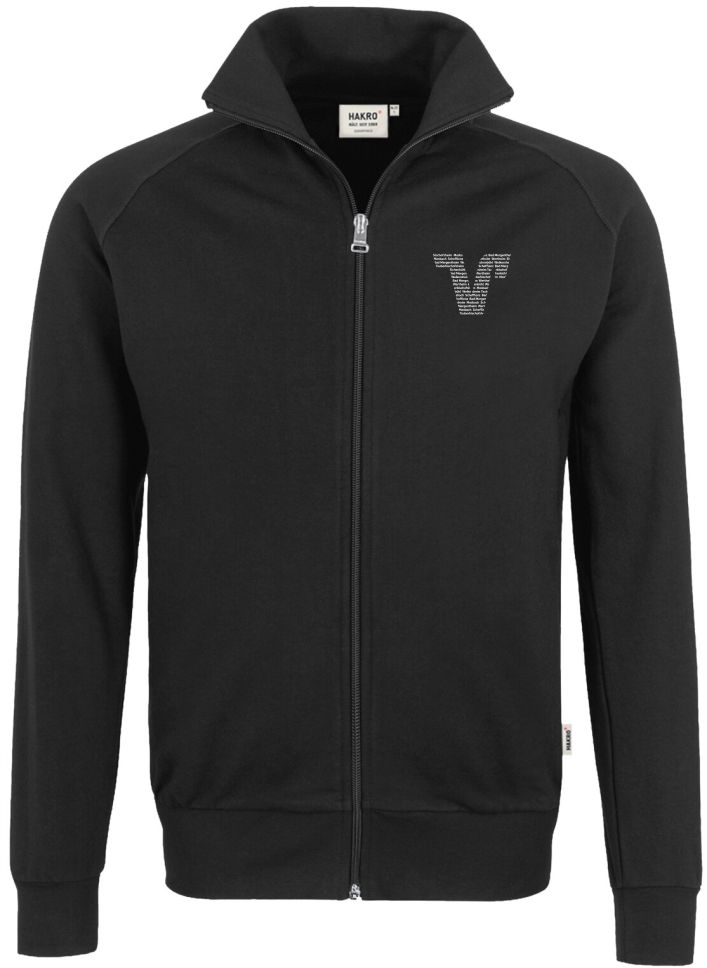 Sweatjacke Premium | Schwarz